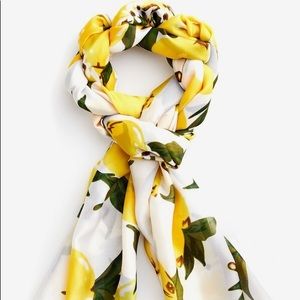 Ava Lemon Print Scarf